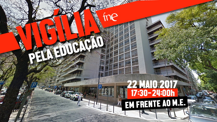 FNE PROMOVE VIGÍLIA FRENTE AO ME NO DIA 22 DE MAIO, A PARTIR DAS 17H30M FNE PROMOVE VIGÍLIA FRENTE AO ME NO DIA 22 DE MAIO, A PARTIR DAS 17H30M